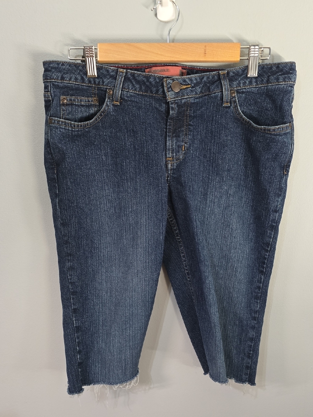 Mossissue By Mossimo Shorts Cut-offs Blue Women's Size 13 Junior‎ Sizing